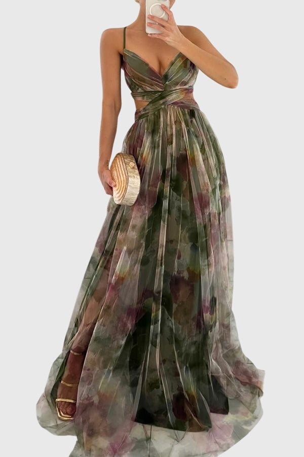 Lioren™ | Floral Maxi Dress