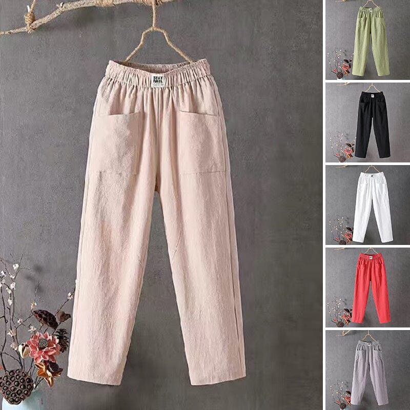 Sorella™ | Linen Blend Comfort Pants