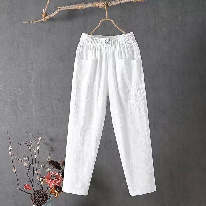 Sorella™ | Linen Blend Comfort Pants