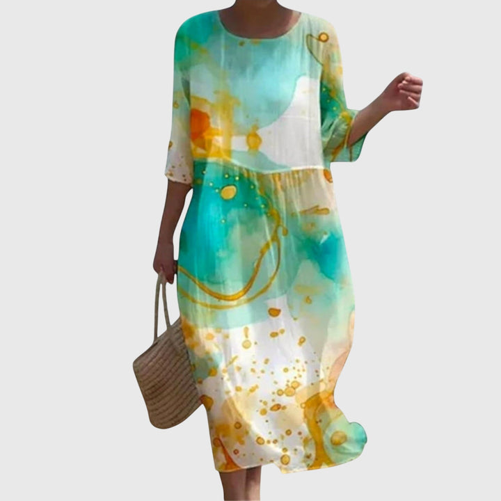 Virelle™ | Floral Maxi Dress