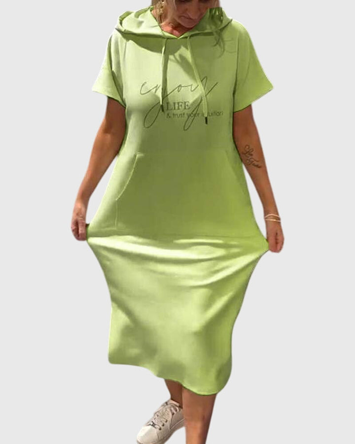 Zarela™ | Casual Hoodie Dress