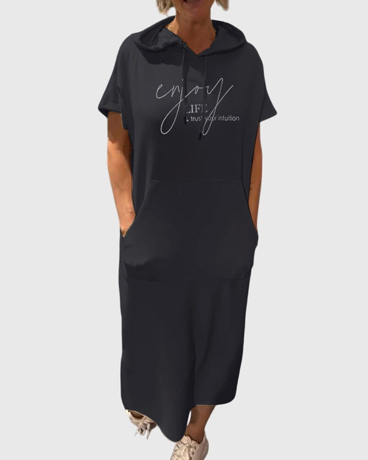 Zarela™ | Casual Hoodie Dress