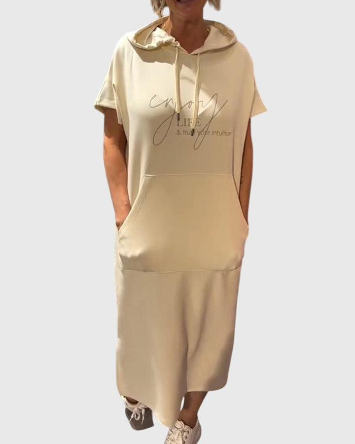 Zarela™ | Casual Hoodie Dress