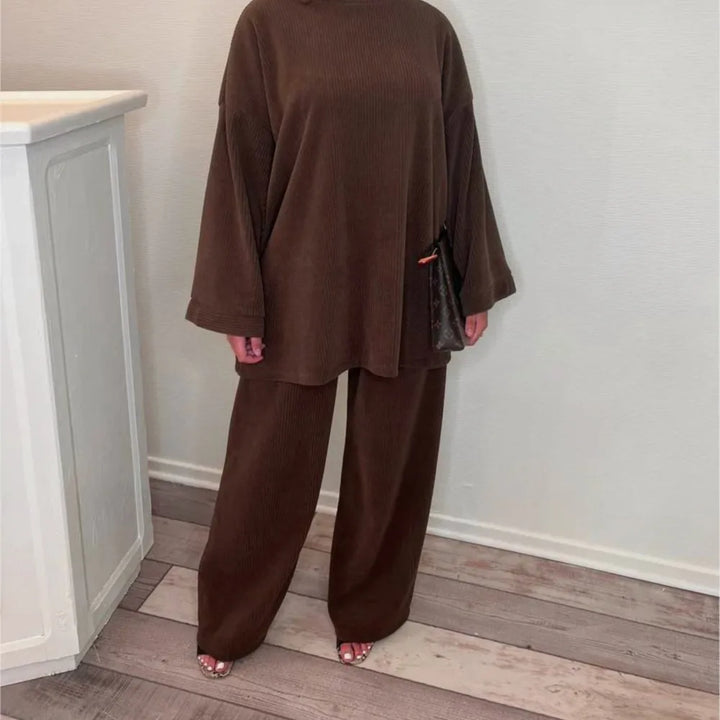 Velona™ | Corduroy Two Piece Set