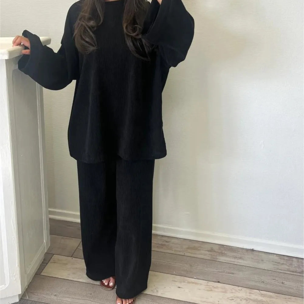 Velona™ | Corduroy Two Piece Set