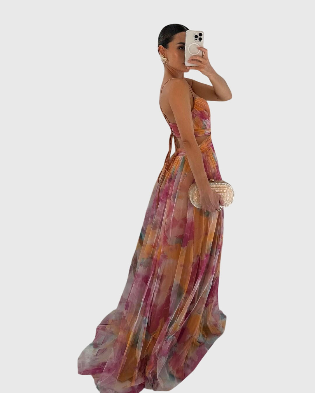 Lioren™ | Floral Maxi Dress