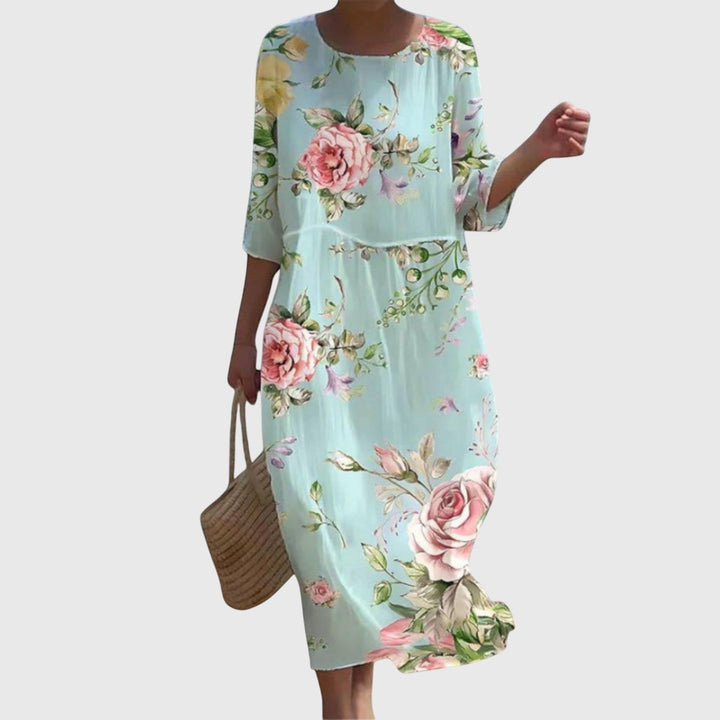 Virelle™ | Floral Maxi Dress