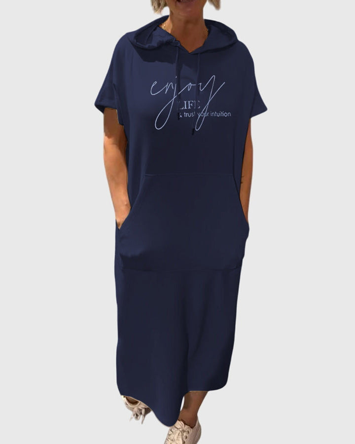 Zarela™ | Casual Hoodie Dress