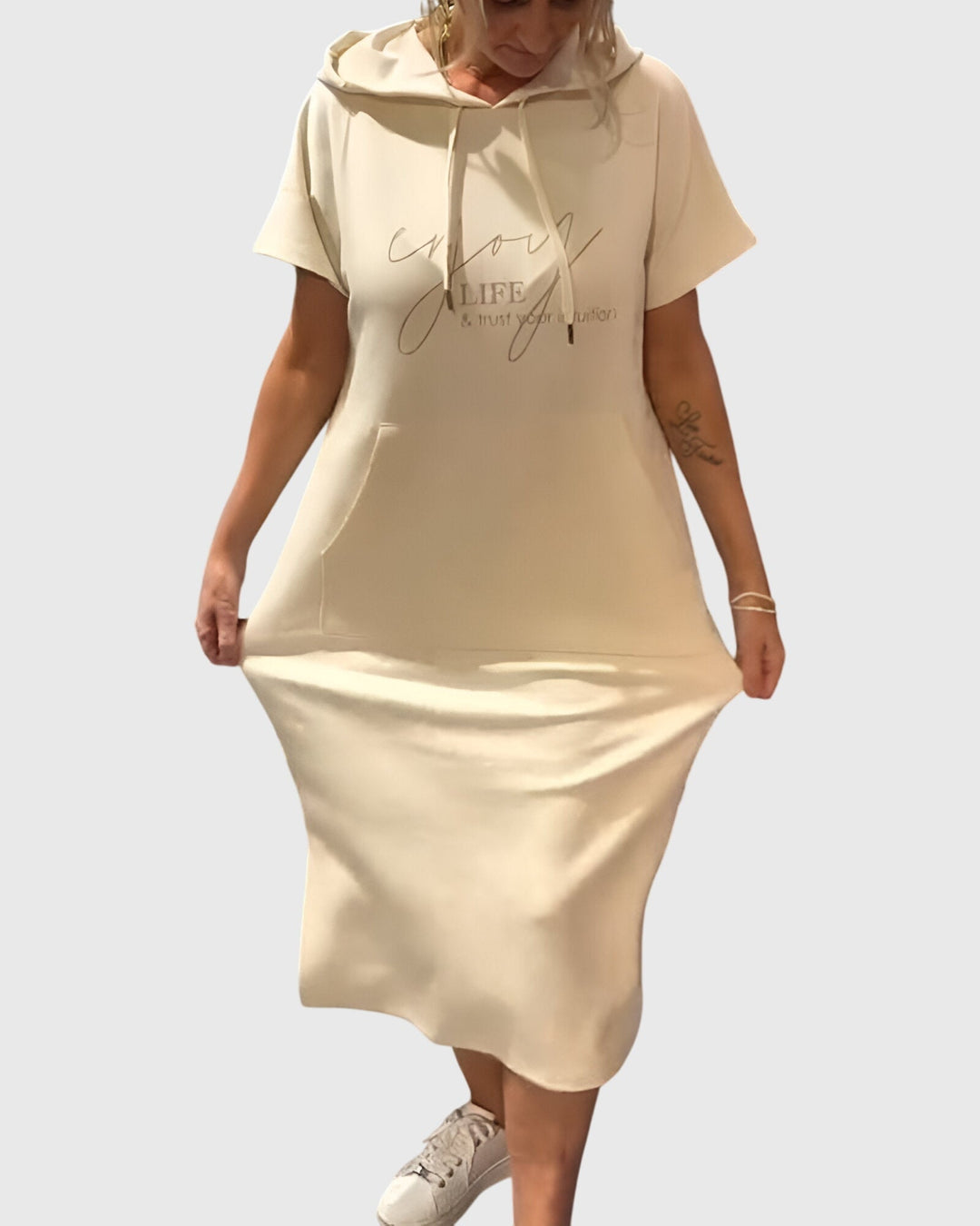 Zarela™ | Casual Hoodie Dress