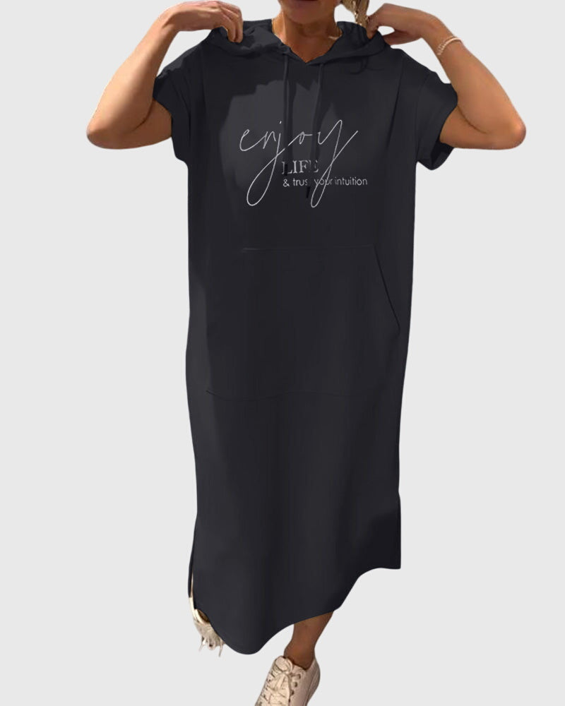 Zarela™ | Casual Hoodie Dress