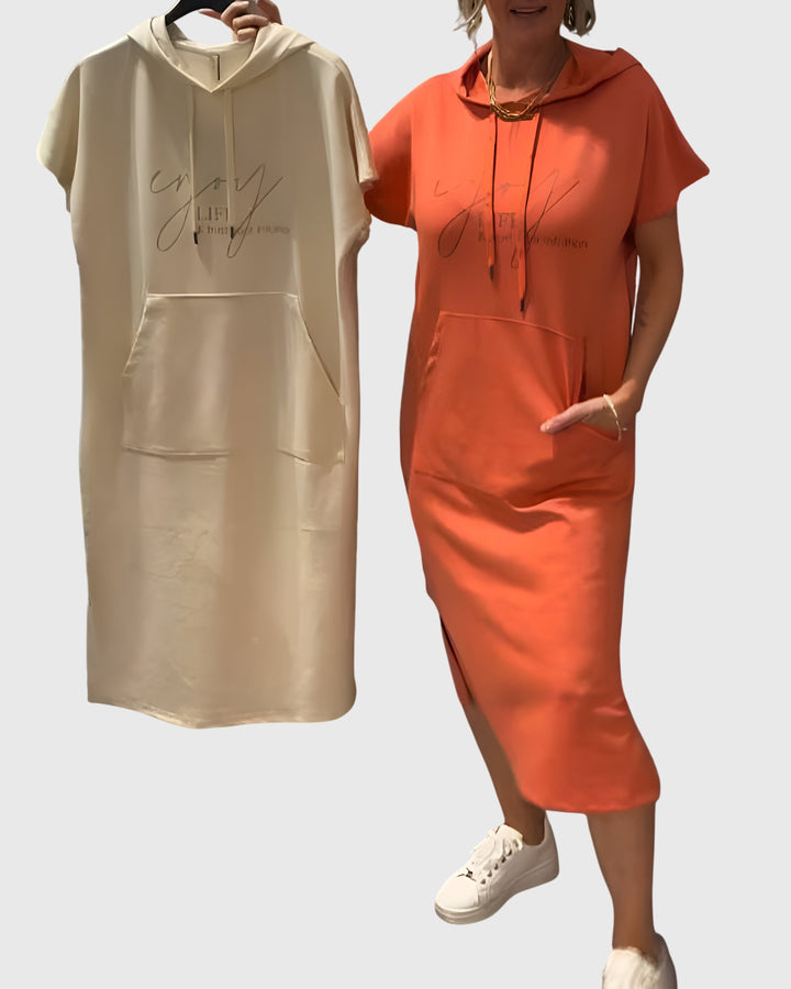 Zarela™ | Casual Hoodie Dress